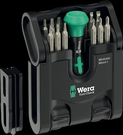 ZESTAW BITÓW Z UCHWYTEM TOOL-CHECK MODULAR MICRO 21 CZĘŚCI