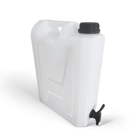 KANISTER NA WODĘ Z KRANEM PLASTIKOWYM 10L 3/4'' KANISTER NA WODĘ Z KRANEM PLASTIKOWYM 10L 3/4''