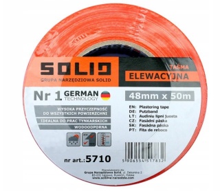 Taśma elewacyjna tynkarska 48mm/50m SOLID / A.24 GERMANY