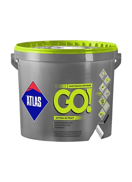 Gotowa gładź szpachlowa Atlas GO 25 kg